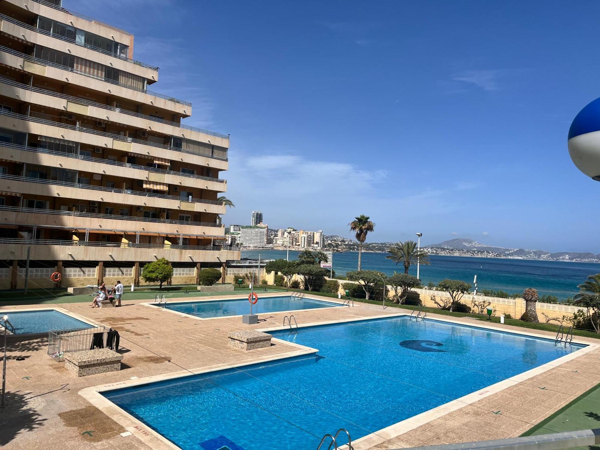 Calpe Apartamento Lujoso 30M De La Playa A Estrenar Wifi Aire Piscina Kültér fotó